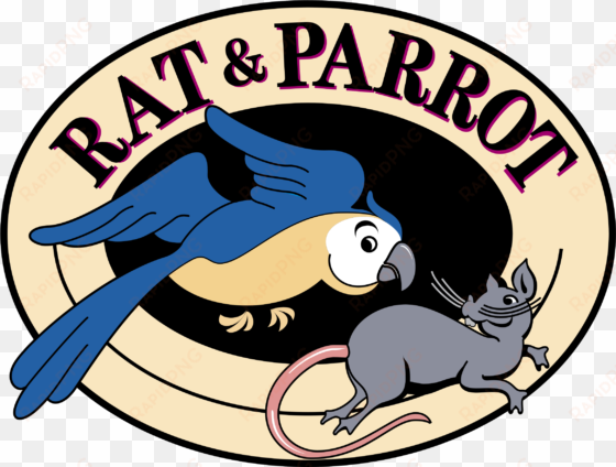 rat & parrot logo png transparent & svg vector - rat and parrot
