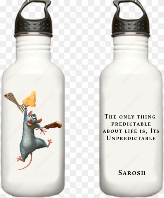 ratatouille water bottle - water bottle