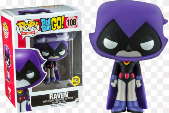 raven purple glow in the dark pop vinyl figure - glow in the dark raven pop