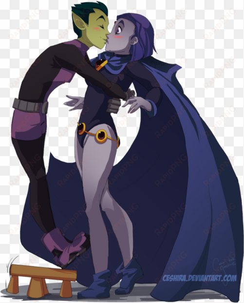 raven, teen titans, and beast boy image - raven superhero