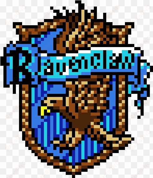 ravenclaw - pick one hogwarts inspired kandi/perler necklaces