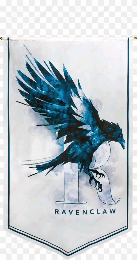 ravenclaw watercolour satin banner - ravenclaw poster walmart