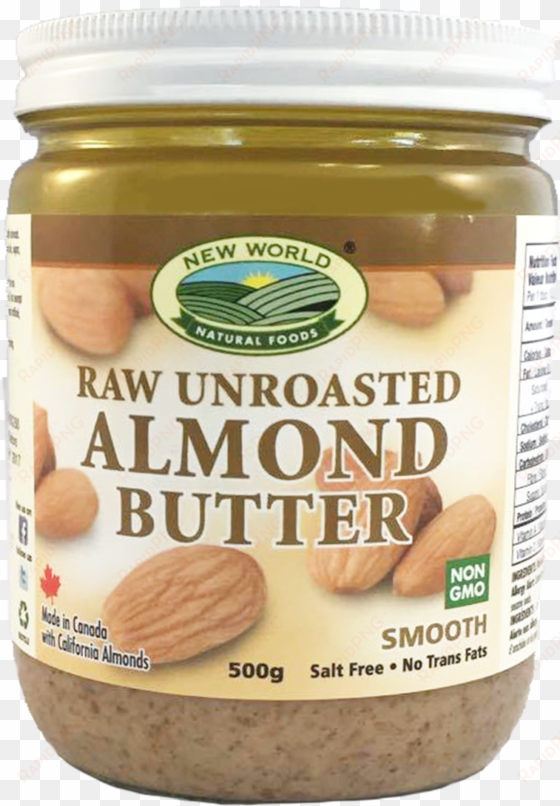 raw almond butter smooth natural - almond butter 500g