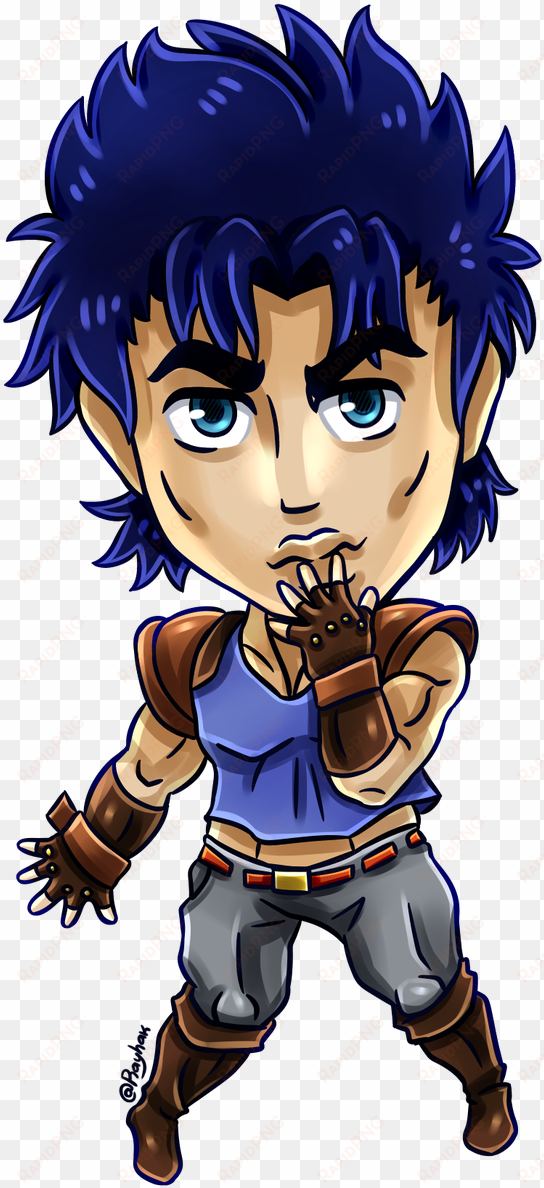 rayhak ~art~ on twitter - chibi jonathan joestar