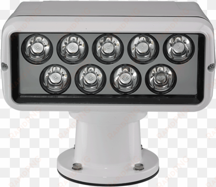 rcl 100 led searchlights front view - acr electronics rcl-100 led searchlight w/wired remote