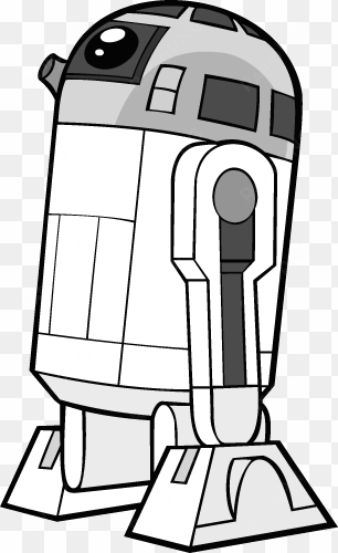 reactjs wordpress theme r2d2 - star wars easy coloring page