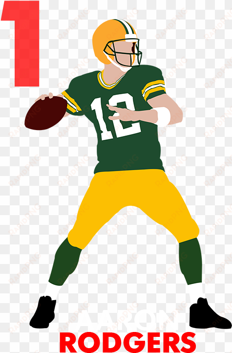 read up on more quarterbacks below - aaron rodgers clipart