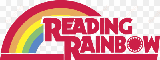 reading rainbow logo png transparent - reading rainbow logo