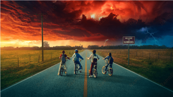 ready for the upside down stranger things 2 on netflix - stranger things domestic poster