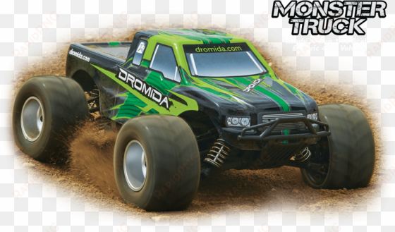 ready to run 1/18 scale electric 4wd vehicle - dromida 1 18 monster truck