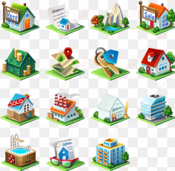 Real Estate Icon Pack By Iconspedia - Real Estate Icon Pack transparent png image