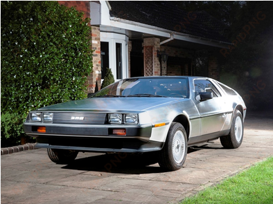 realisations - back to the future reboot delorean