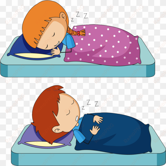 recognizing treating insomnia sharek - sleep in bed clipart