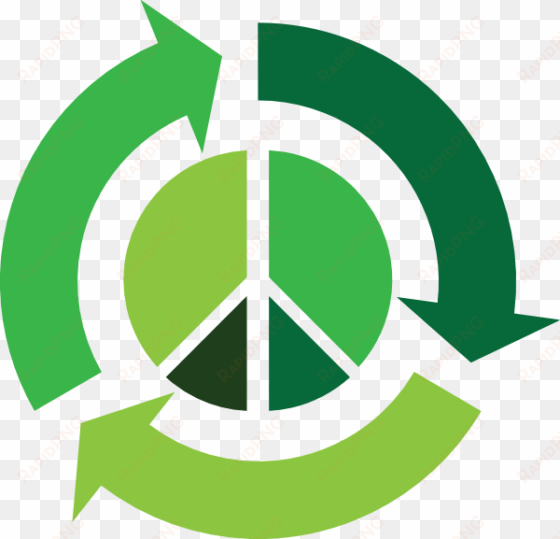 Recycle Peace Symbol transparent png image