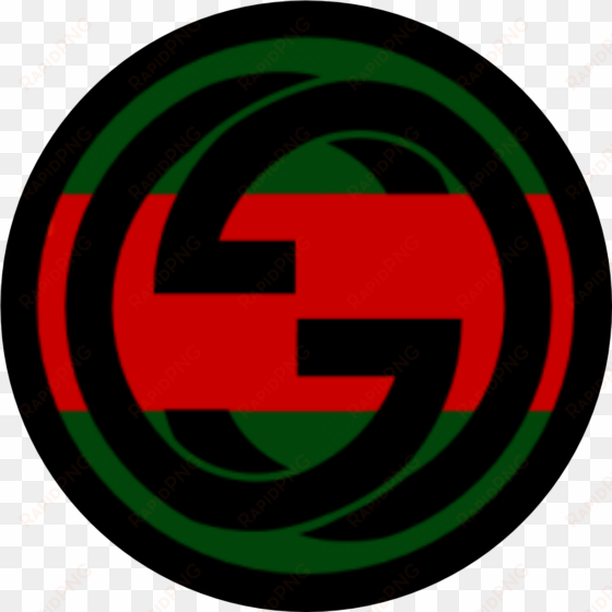 Red And Green Gucci G's - Gucci Logo Red And Green transparent png image