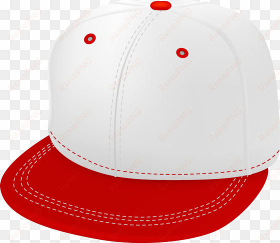 red and white cap png clipart - red and white cap