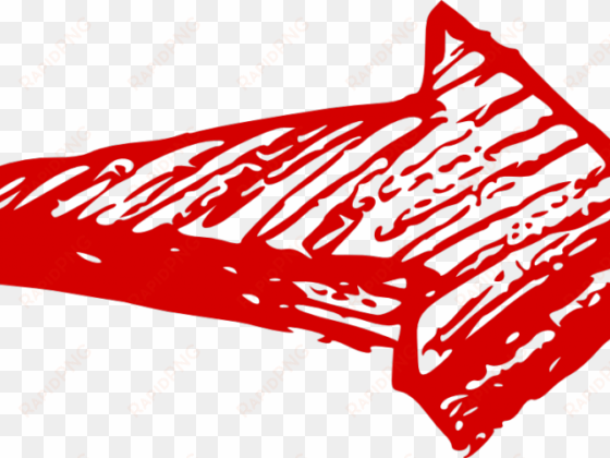 red arrow - flecha roja fondo transparente