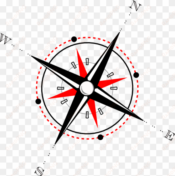 red black compass svg clip arts 594 x 597 px