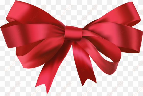 red bow png clipart - red bow png