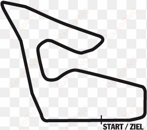 red bull ring - line art