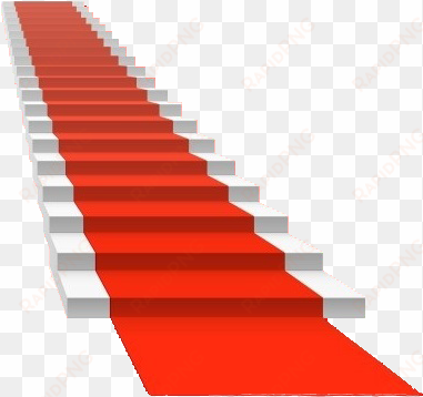 red carpet vector png - red carpet on steps