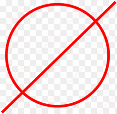 red circle cross out png - cross out png