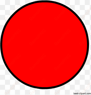 red circle free clip art image - nps suriname