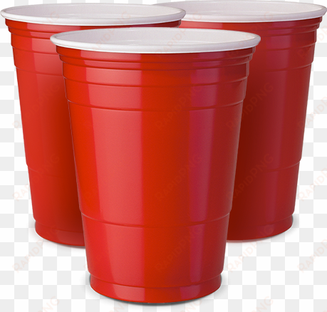 red cup png - copo descartavel americano