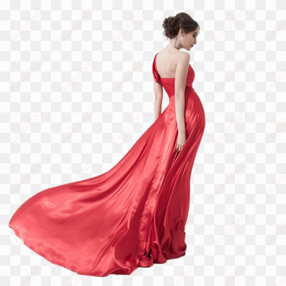 red dress png image background - red dress transparent background