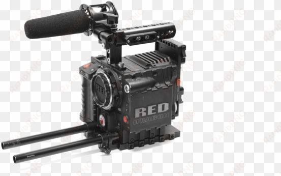 red epic dragon 6k 7" touch, (4) 256gb - video camera