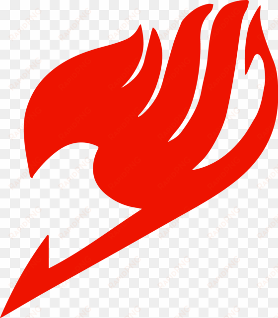 red fairy tail logo tattoo design - fairy tail symbol