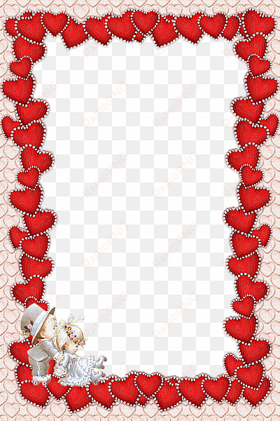 red frames png valentines transpa frame day - wedding anniversary frames png