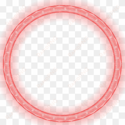 red glowing christmas circle frame - red glowing circle png