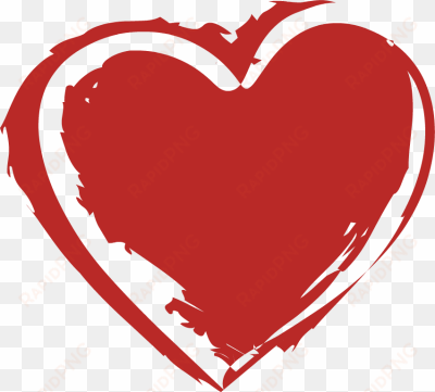red heart png clipart - valentines day heart png
