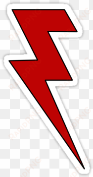 red lightning bolt by - bolt
