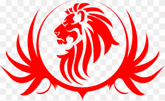red lion clip art at clker - red lion logo png