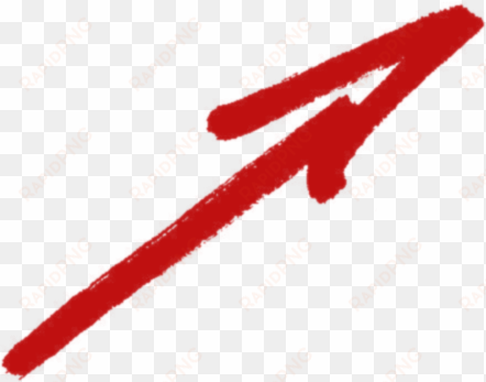 red marker arrow png