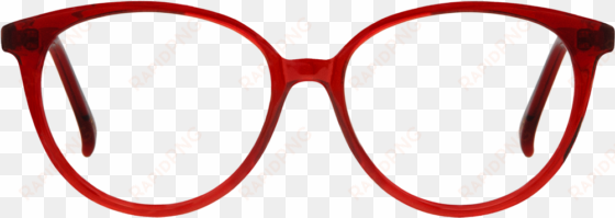 red nerd glasses png - glasses