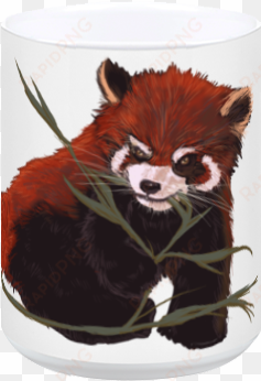 red panda love mug - love mousepad
