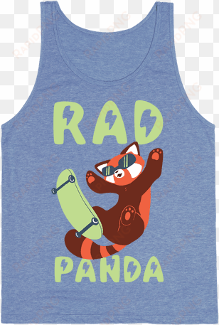 red panda tank top - red panda