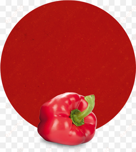 red pepper gives personality to meals by being the - red bell pepper