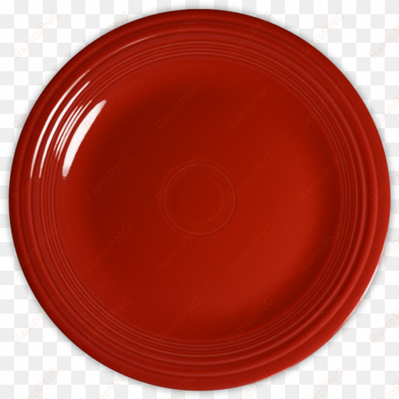 red plate png image - red plate transparent background