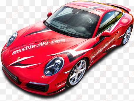 red race car png - porsche