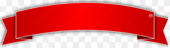 red ribbon banner png