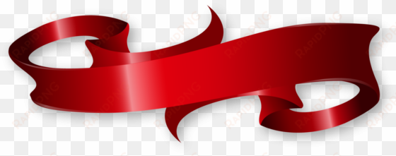 red ribbon banner png vector black and white stock - red ribbon banner png