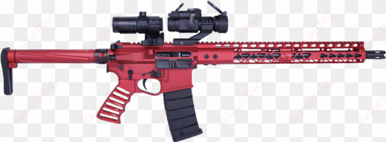 red rifle - firearm