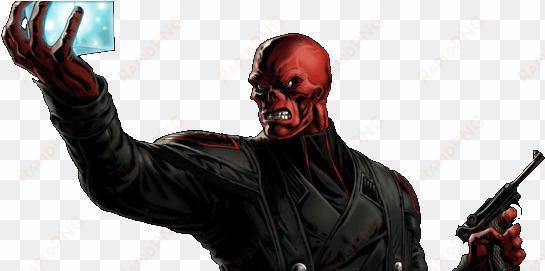 red skull - marvel red skull no background