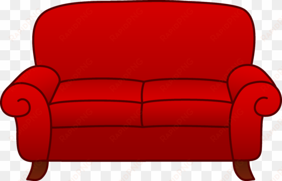 red sofa clip art clipart panda - sofa clipart