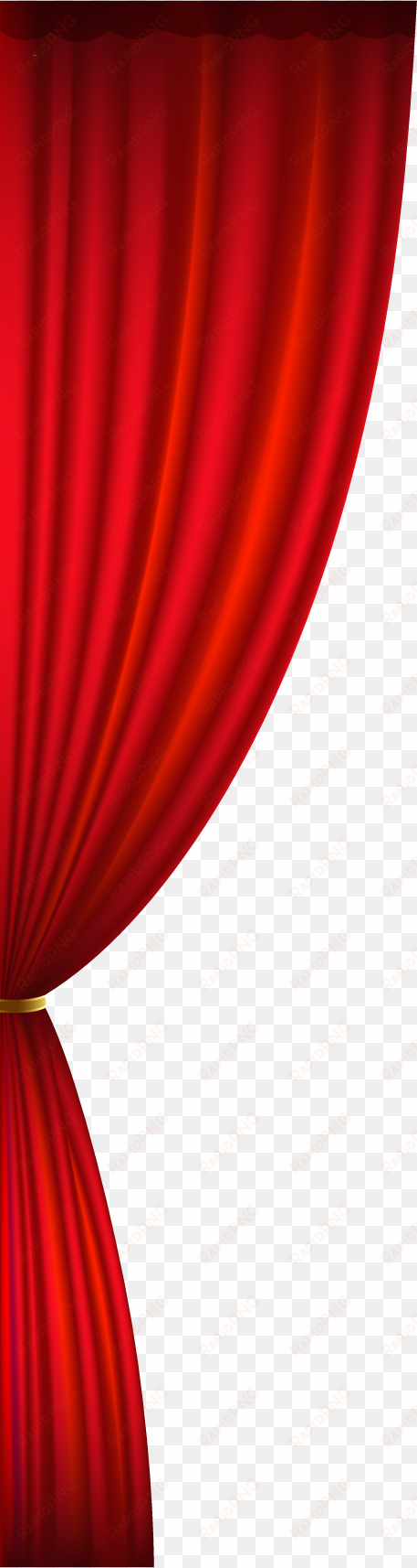 red stage curtain png clipart freeuse stock - half stage curtain transparent