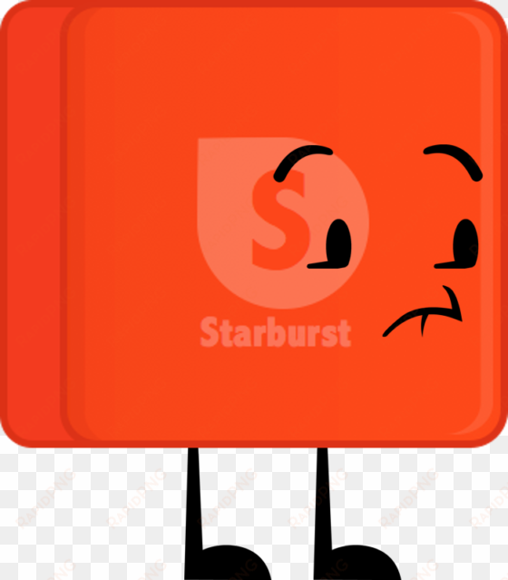 red starburst pose - object shows starburst